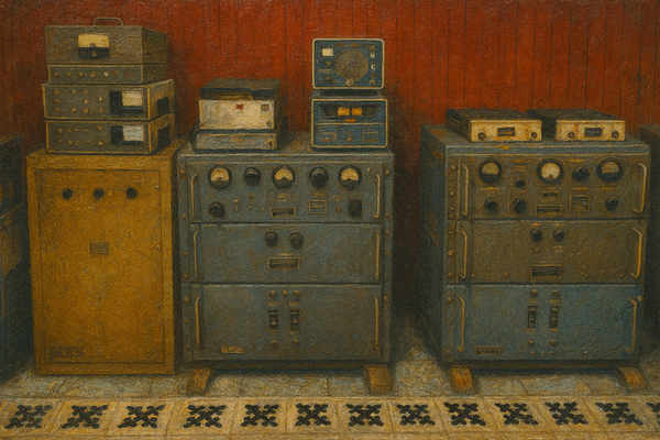 T-368 High-Frequency Transmitter - The Communications Hub in the  Independence Palace Basement